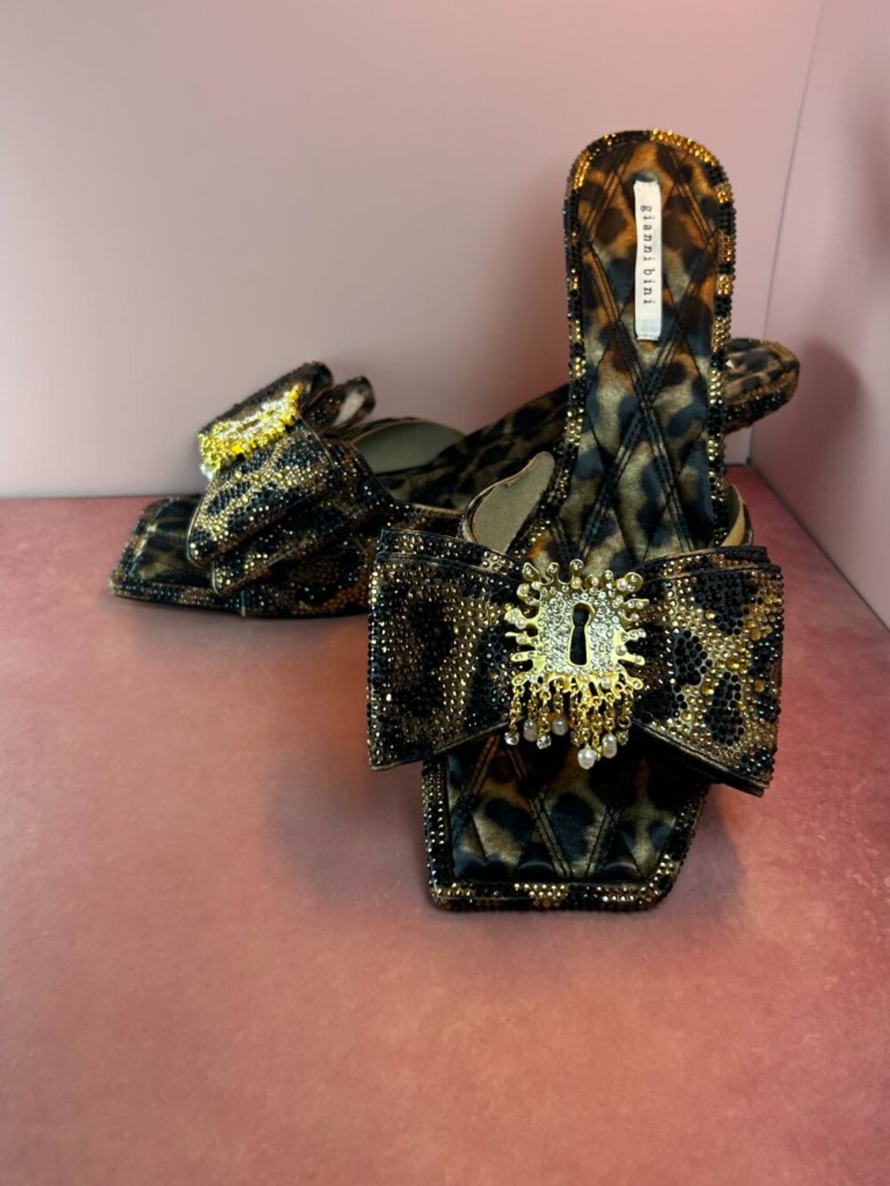 GIANNI BINI PEEKA TWO BLING SLIDE (10) - Picture 9 of 14